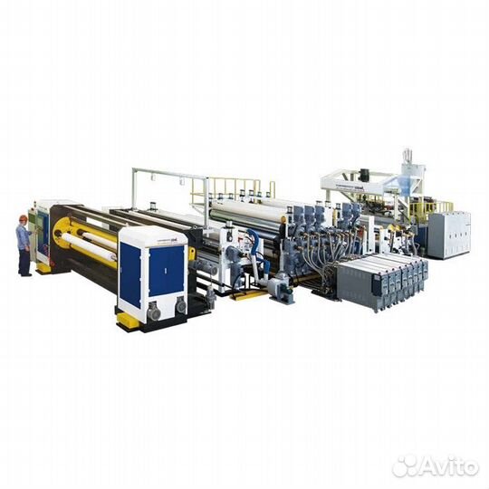 Линия по производству пэт пленки JWS130