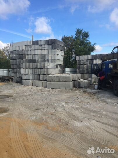 Фундаментные блоки, кольца, крышки