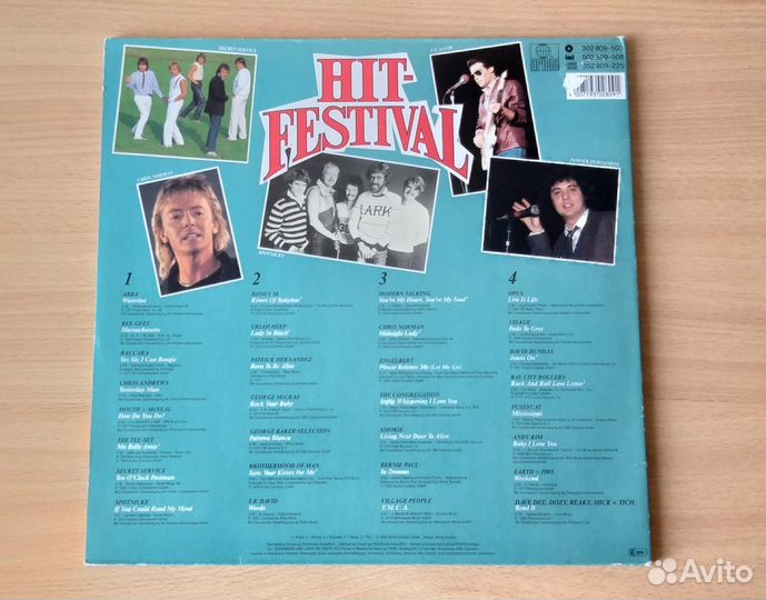 2LP Modern Talking, Boney M, Uriah Heep, Smokie