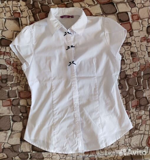 Блузки школьные 158