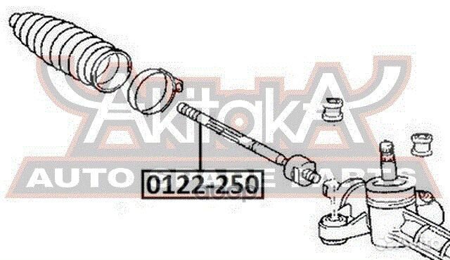 Тяга рулевая toyota : avensis AZT/CDT/ZZT25#TOY