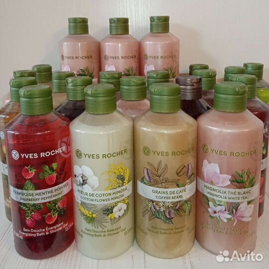 Гели для душа, лосьоны, молочко Yves Rocher