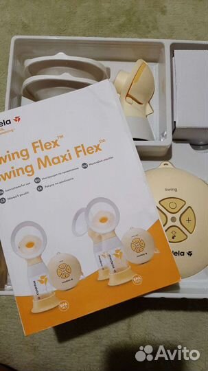 Молокоотсос medela swing flex электрический