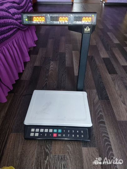 Весы электронные настольные