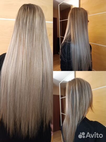 Наращивание биопротеиновых волос