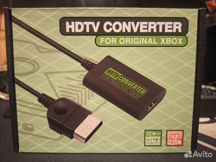 Xbox original hdmi адаптер