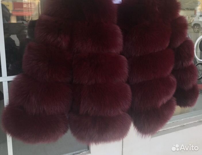 Песцовый полушубок