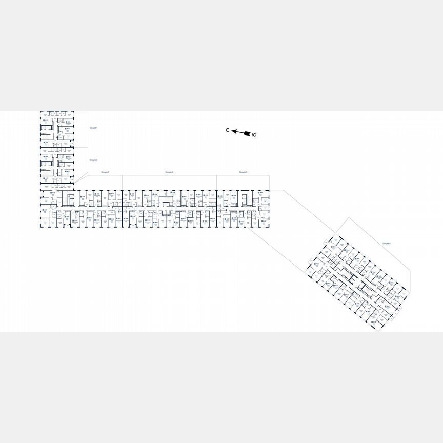 2-к. квартира, 60,7 м², 12/18 эт.