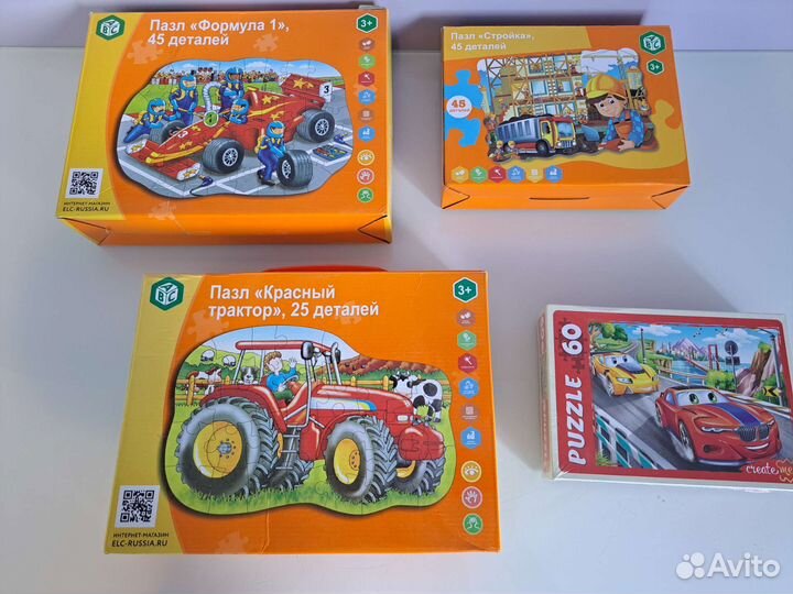 Пазлы Castorland, Ravensburger, Trefi, Peppa Pig