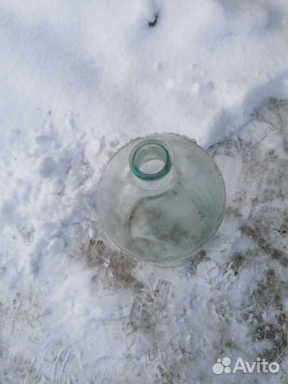 Бутылка стеклянная 20 литров