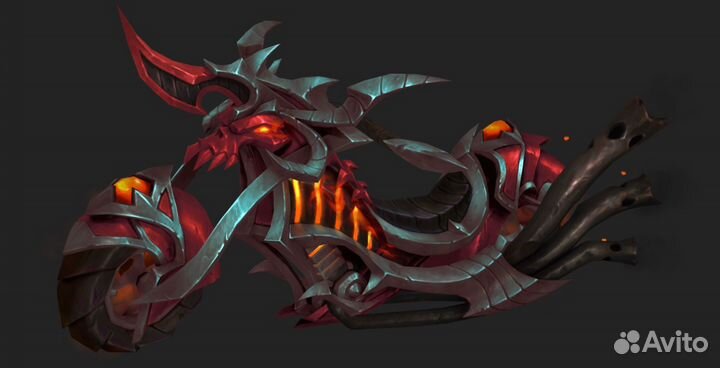 World of Warcraft Hateforged Blazecycle Промо