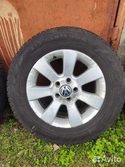 Колеса Тигуан r16 с зимней резиной