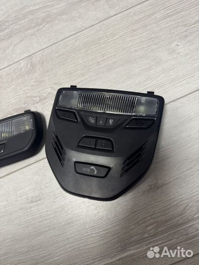 Плафоны салона vesta черные