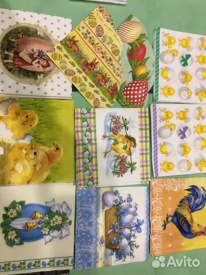 Салфетки для декупажа 7 руб за штуку