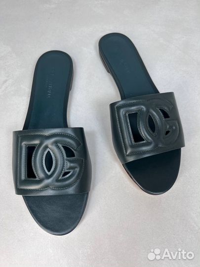 Dolce & Gabbana кожаные сандали