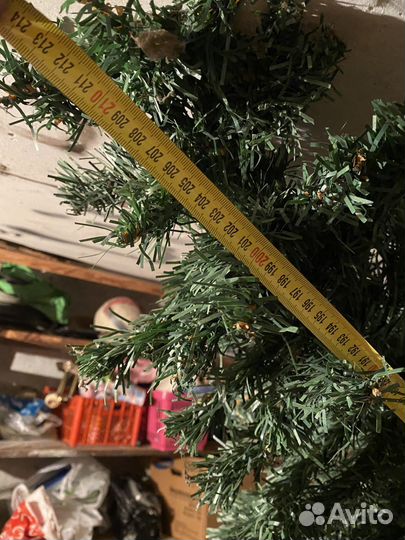 Елка искусственная 210 бу