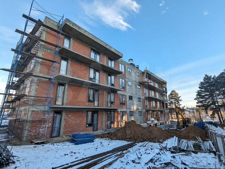 1-к. квартира, 33,2 м², 1/4 эт.