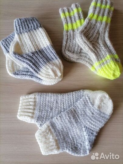 Шерстяные носки детские