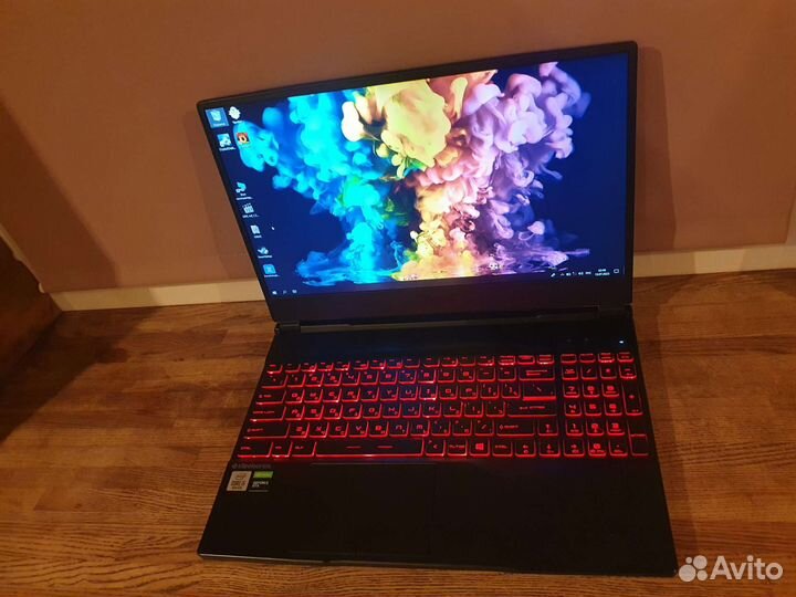 Ноутбук игровой. core i5. GTX 1650 4гб