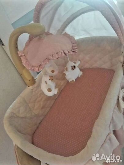 Коляска люлька для новорожденных бу