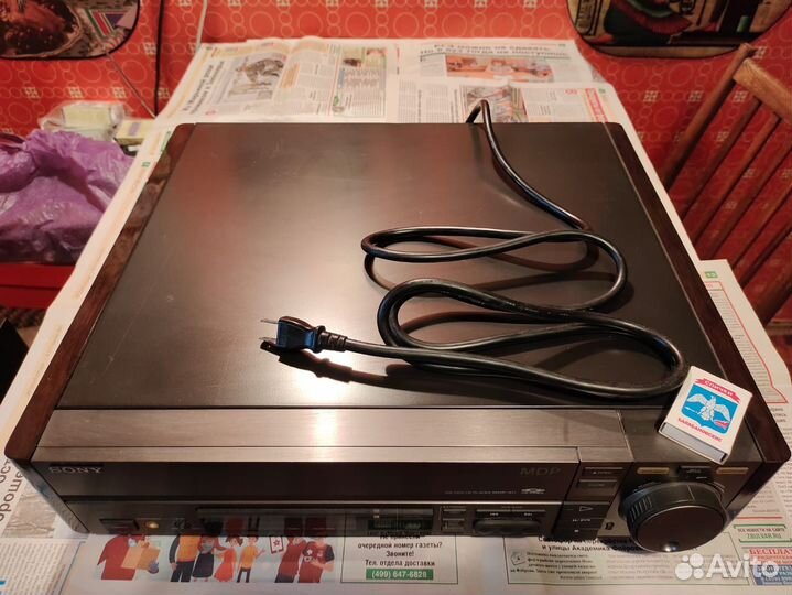 Редкий уникальный под 20 кг High-END CD-LD плеер