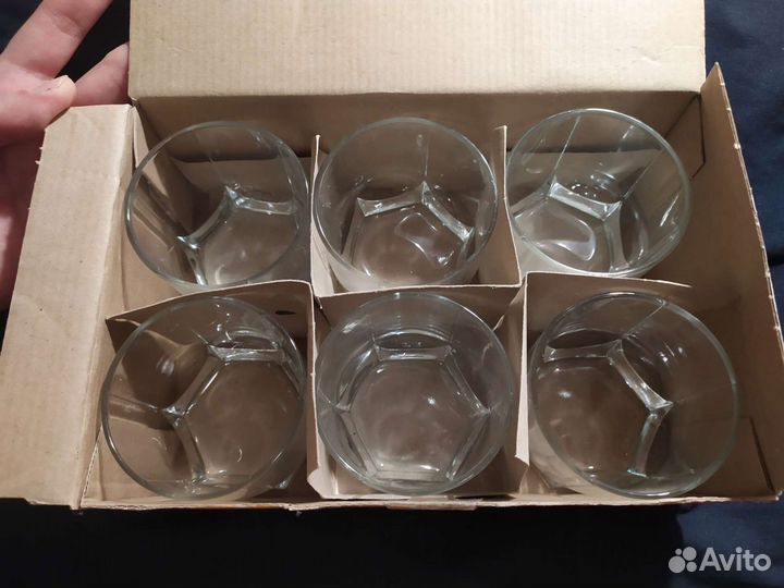 Новый набор стаканов Pasabahce Tango