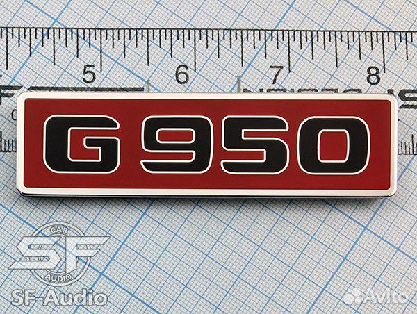 Шильдик в Решетку Радиатора Brabus G950