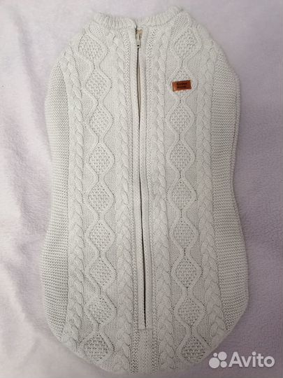 Вязаный кокон для малыша