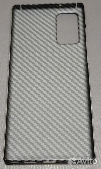 Кевларовый чехол карбон Samsung Galaxy Note 20