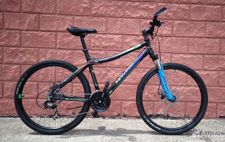 Велосипед 27.5 алюминиевая рама кассета