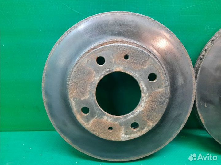 Диск тормозной передний Hyundai Elantra Xd седан