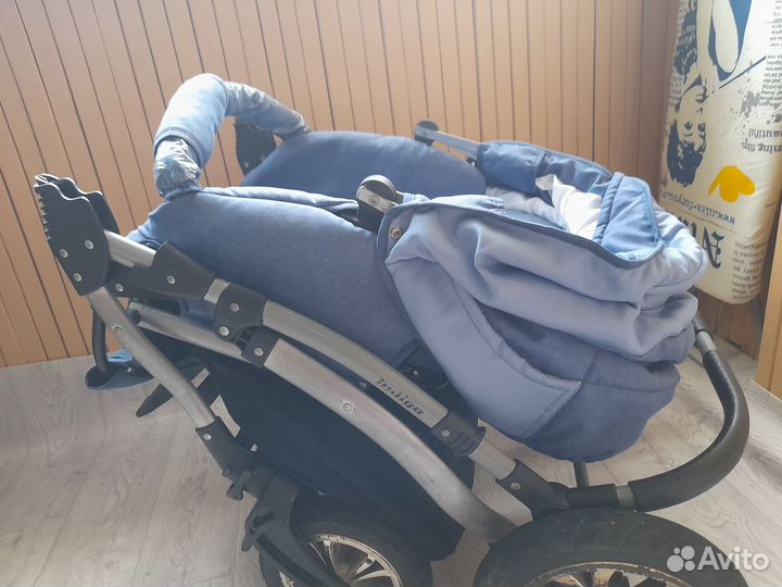Коляска 2 в 1 индиго