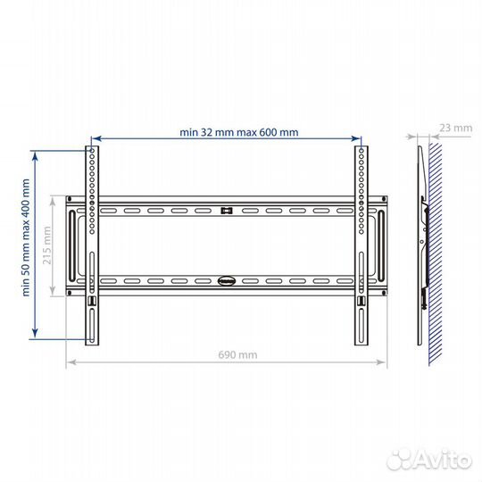 Кронштейн для Телевизоров от 32