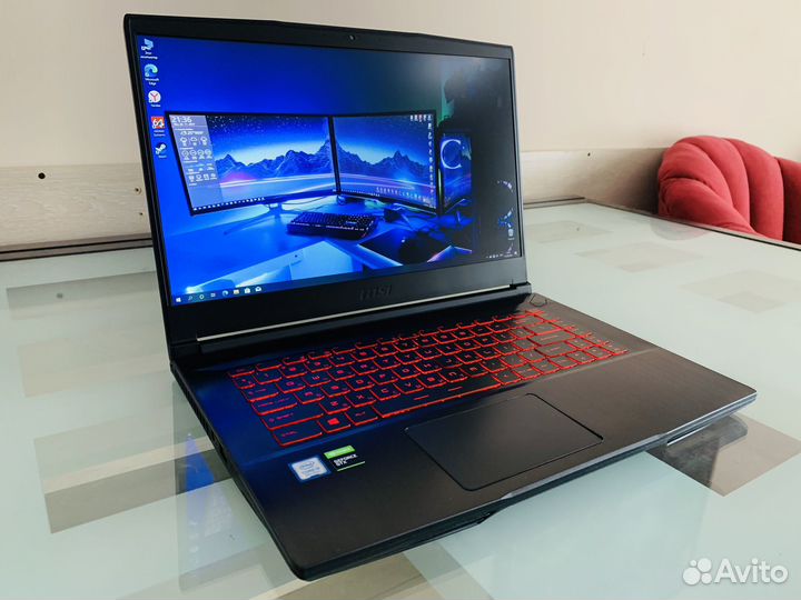 Игровой ноутбук MSI/i5-9300h/GTX-1650