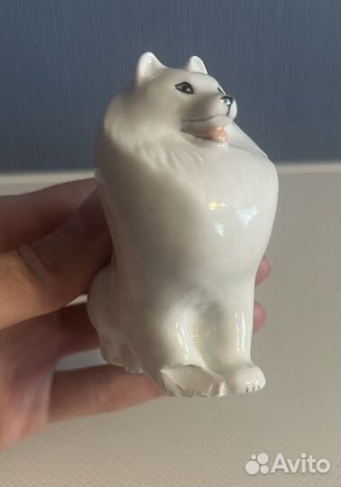 Фарфоровая статуэтка «Лайка»