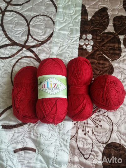 Пряжа alize bamboo & cotton duet