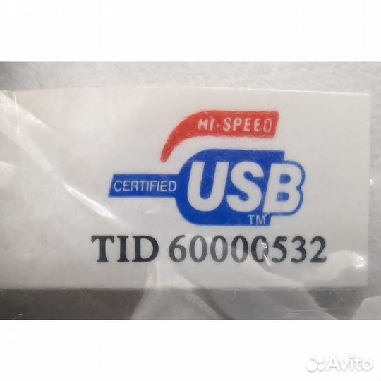 Кабель USB 2.0, USB A(m) - Mini-USB(m), 1 м