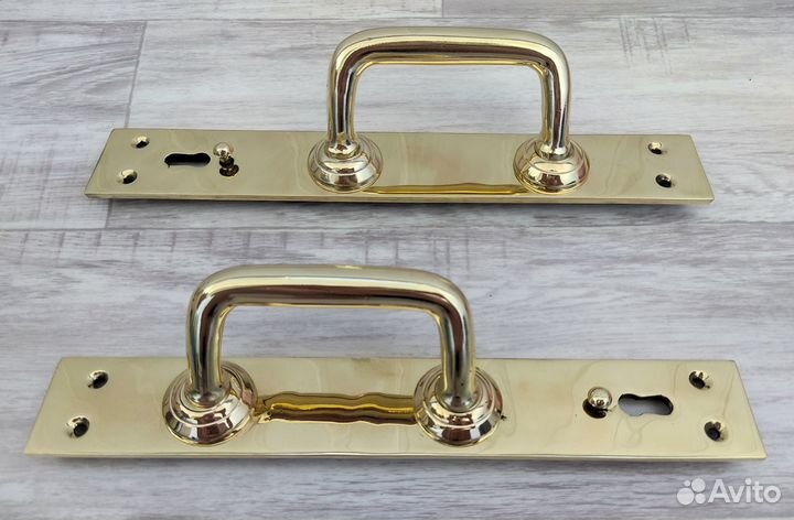 Дверные ручки старинные Пара