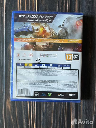 Need for speed payback ps4 диск новый