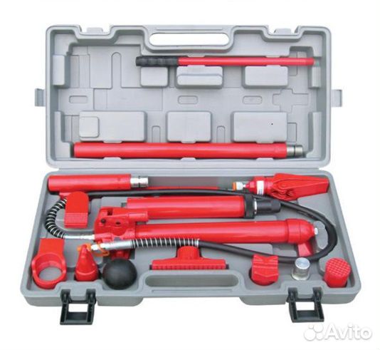 Набор гидрорастяжек 10 т. для кузовных работ