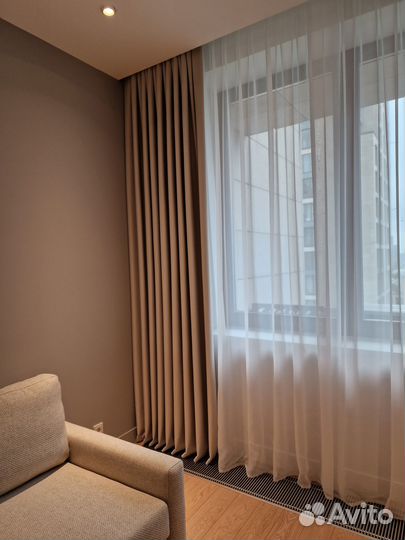 Дизайнерские шторы в спальню