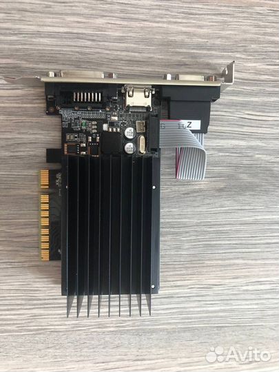 Видеокарта gt 710 2gb ddr3 64b crt dvi hdmi