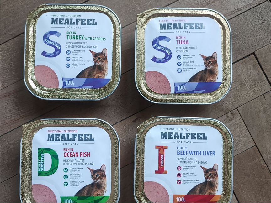 Mealfeel влажный корм паштет