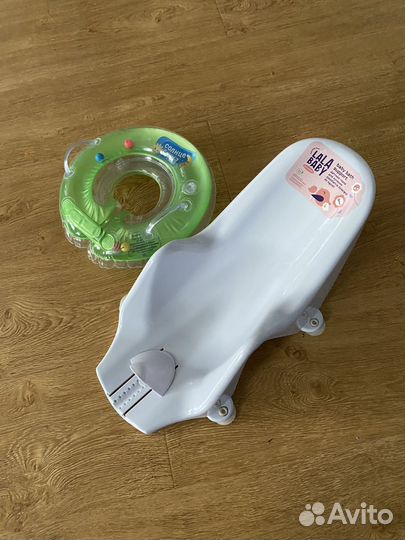 Ванночка для новорожденных, круг, горка