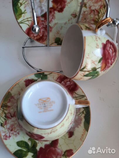 Кофейная пара с подставкой