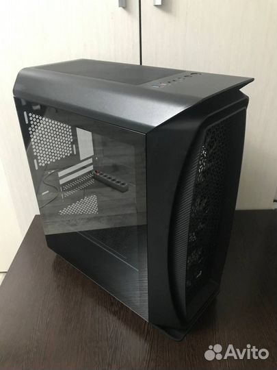 Корпус Aerocool Aero One Eclipse-G-BK-v1 с Материн