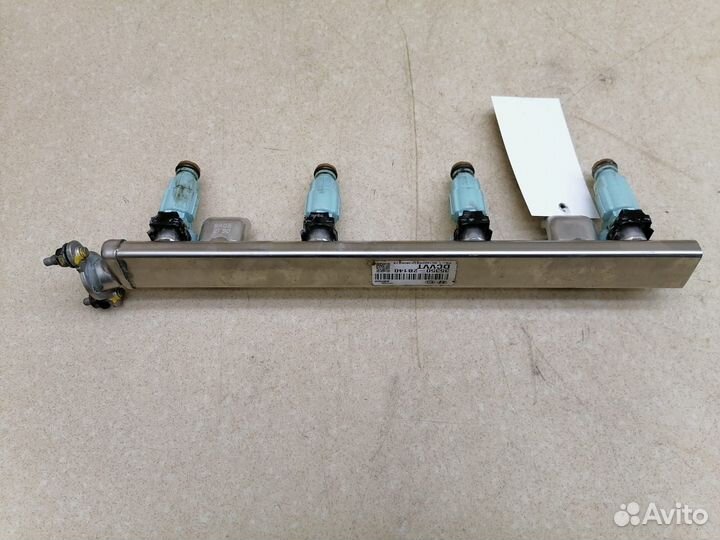 Топливная рампа с форсунками Кия Сид 3 G4FG