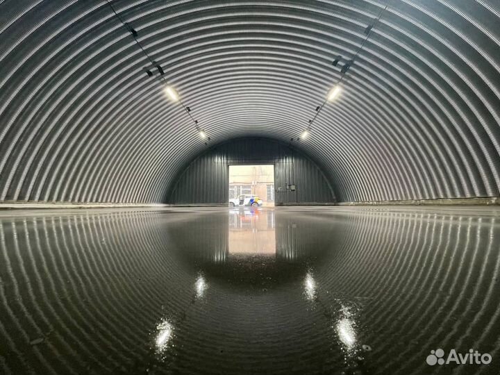 Промышленный бетонный пол под ключ