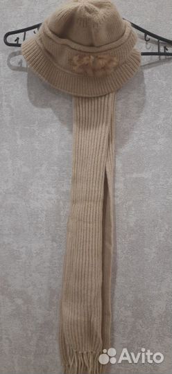 Комплект шапка и шарф