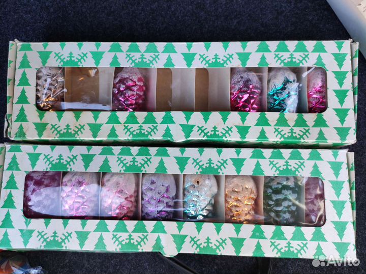 Елочные игрушки СССР